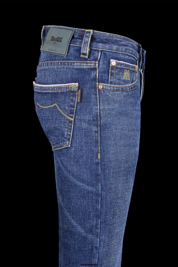 MooRER Giotto dc104 w. 4019 s2 petrolio denim bărbați îmbrăcăminte V6JLR644