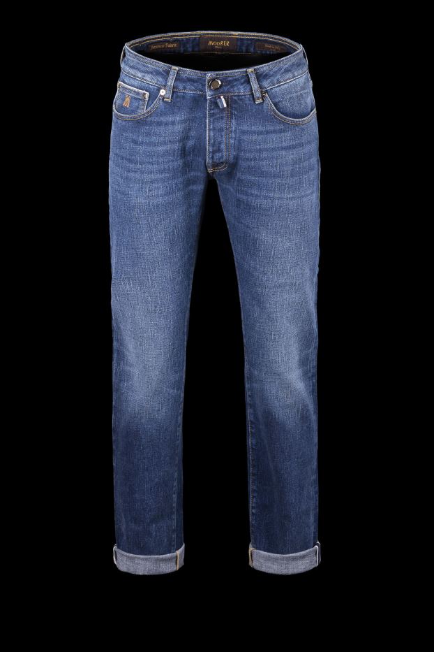 MooRER credi dc104 w 4009 s 10 rosso denim bărbați îmbrăcăminte V6JLR397