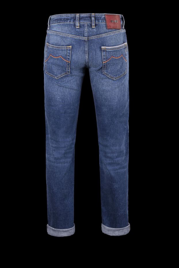 MooRER credi dc104 w 4009 s 10 rosso denim bărbați îmbrăcăminte V6JLR397