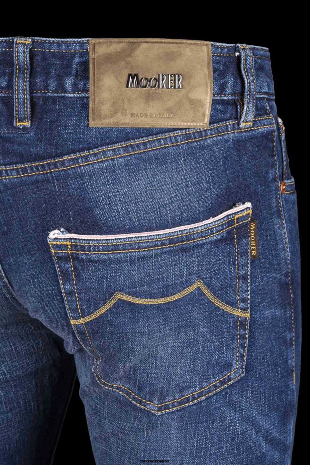 MooRER credi dc104 w. 4019 s 3 sabbia denim bărbați îmbrăcăminte V6JLR825