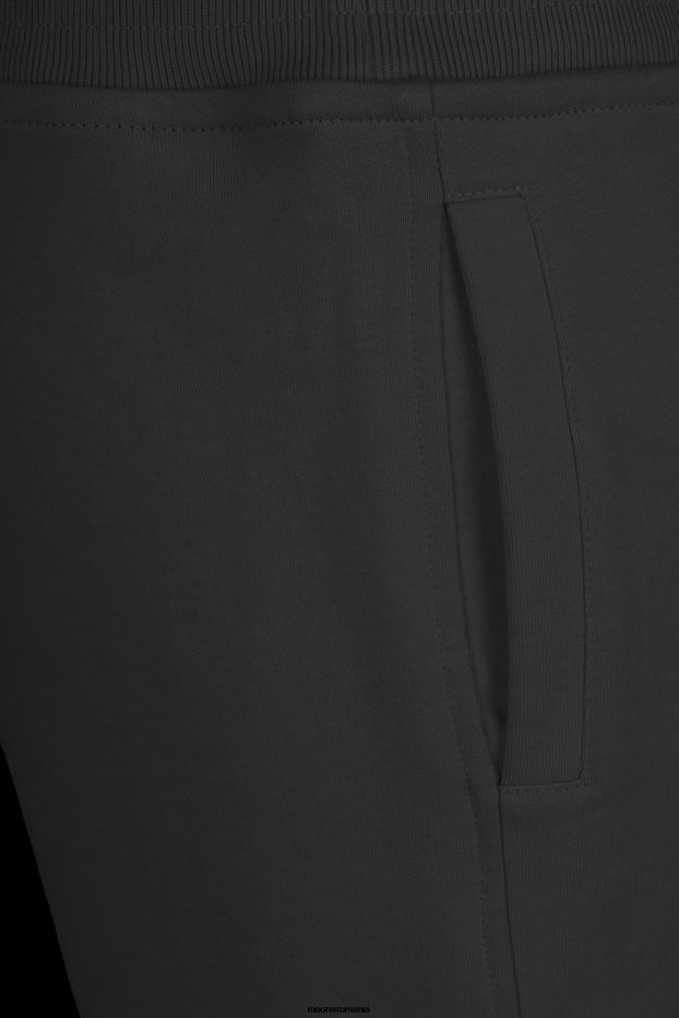 MooRER norcia pantalone-raf nero bărbați îmbrăcăminte V6JLR230