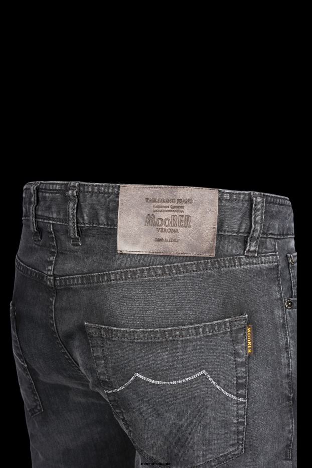 MooRER pavel-701 w. 4018 s 4 nero denim bărbați îmbrăcăminte V6JLR486