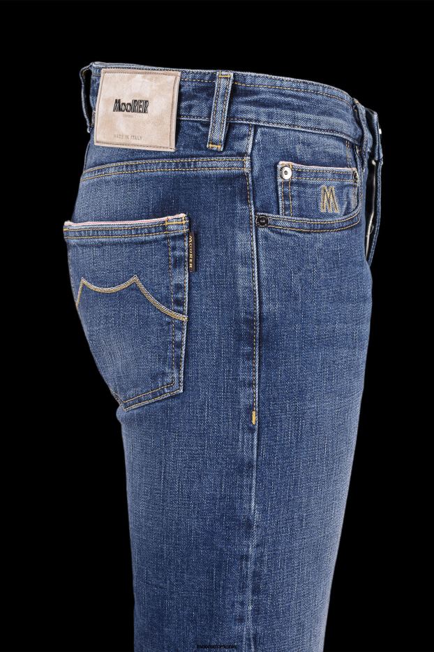 MooRER pilon-dc104 w. 4009 s2 bej denim bărbați îmbrăcăminte V6JLR276