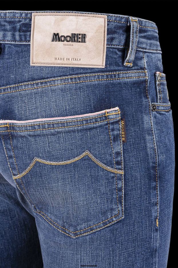 MooRER pilon-dc104 w. 4009 s2 bej denim bărbați îmbrăcăminte V6JLR276