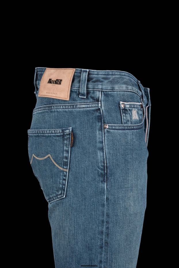 MooRER silone-k10 denim lejer bărbați îmbrăcăminte V6JLR548