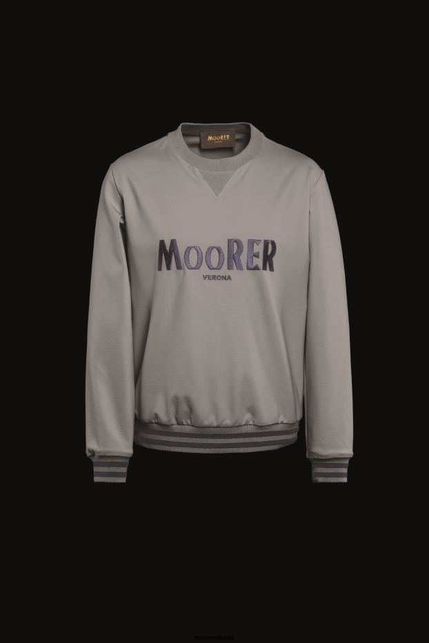 MooRER jder-j grigio melange bărbați îmbrăcăminte V6JLR379