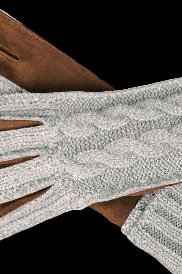 MooRER guanto knit nabuk-knt stuc femei accesorii V6JLR802