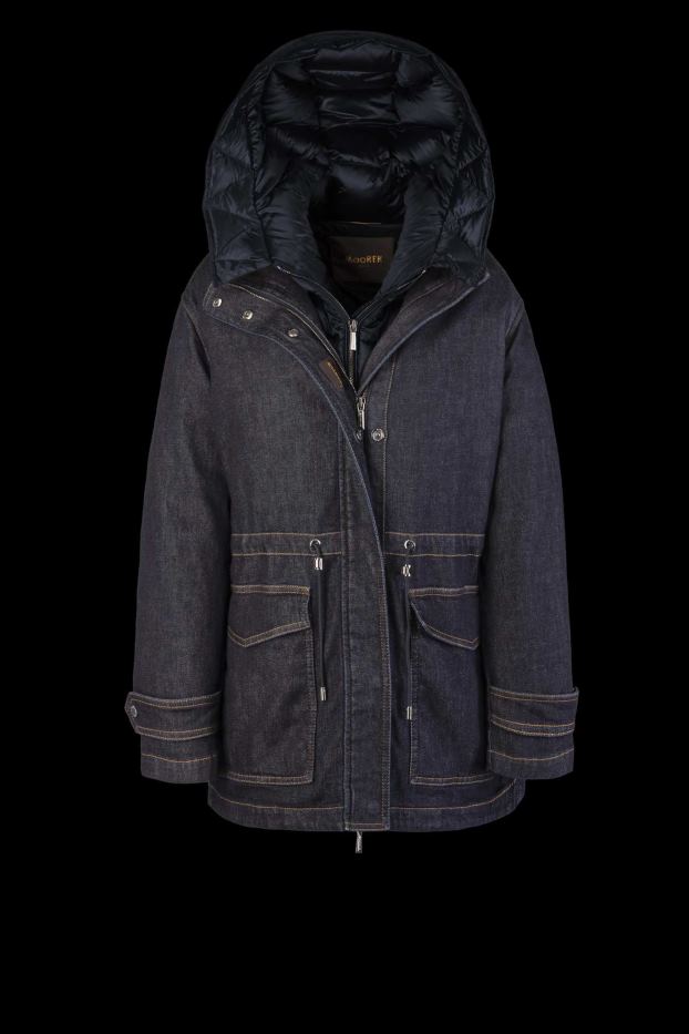 MooRER nuage-49r denim/safir femei îmbrăcăminte V6JLR527